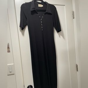 Nation LTD Dionne Dress in Black size Medium
